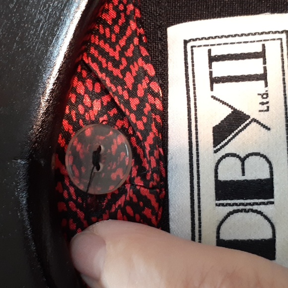 Vintage DBYII womens unique button top or light jacket size 3X - Picture 6 of 7